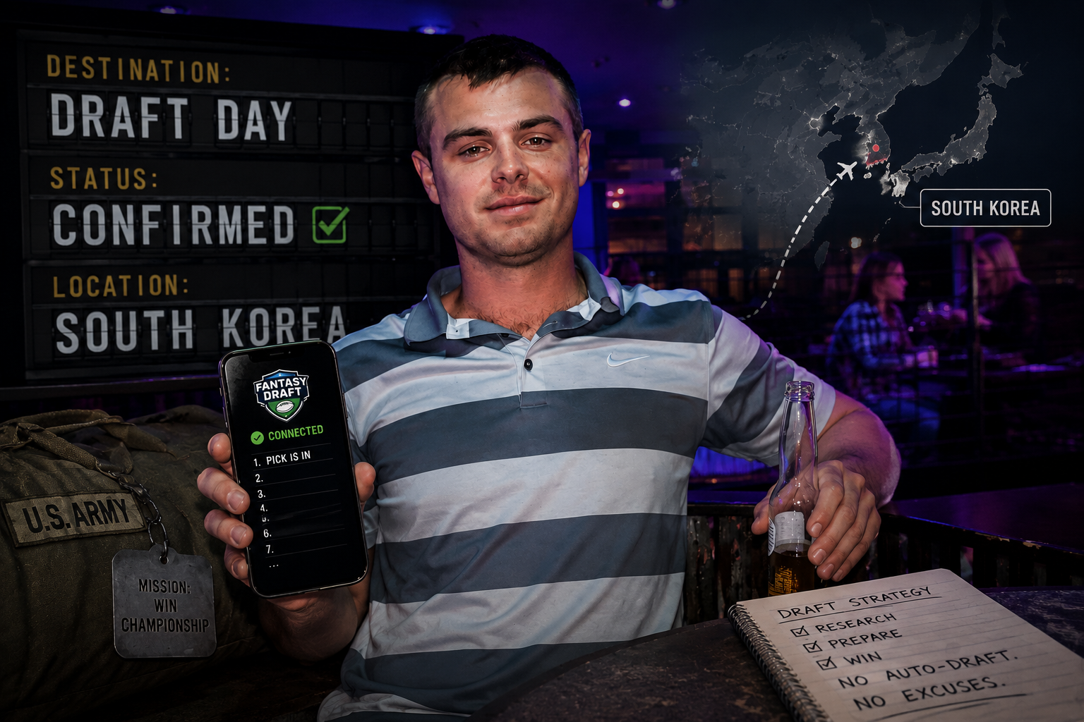 DRAFT DAY DEPLOYMENT CANCELED: FIETZE CLEARED FOR SELECTION DUTY