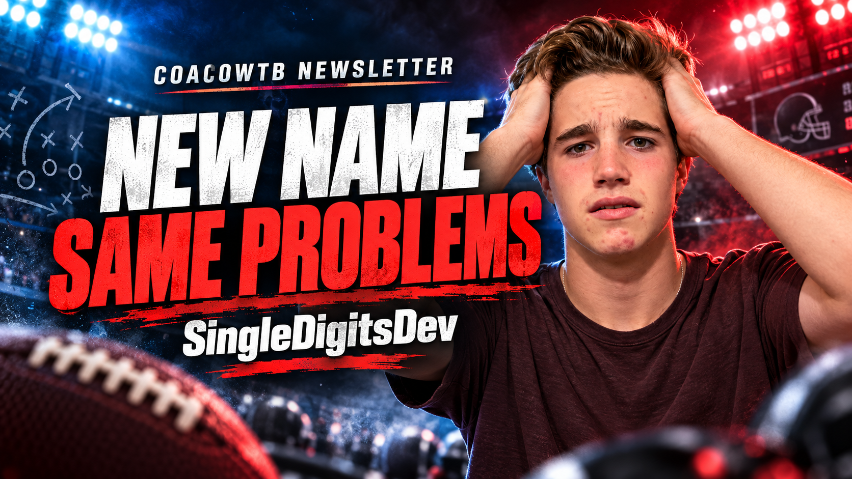 BREAKING: DEVANEY REBRANDS AS SINGLEDIGITSDEV AS OFFENSE STALLS AGAIN